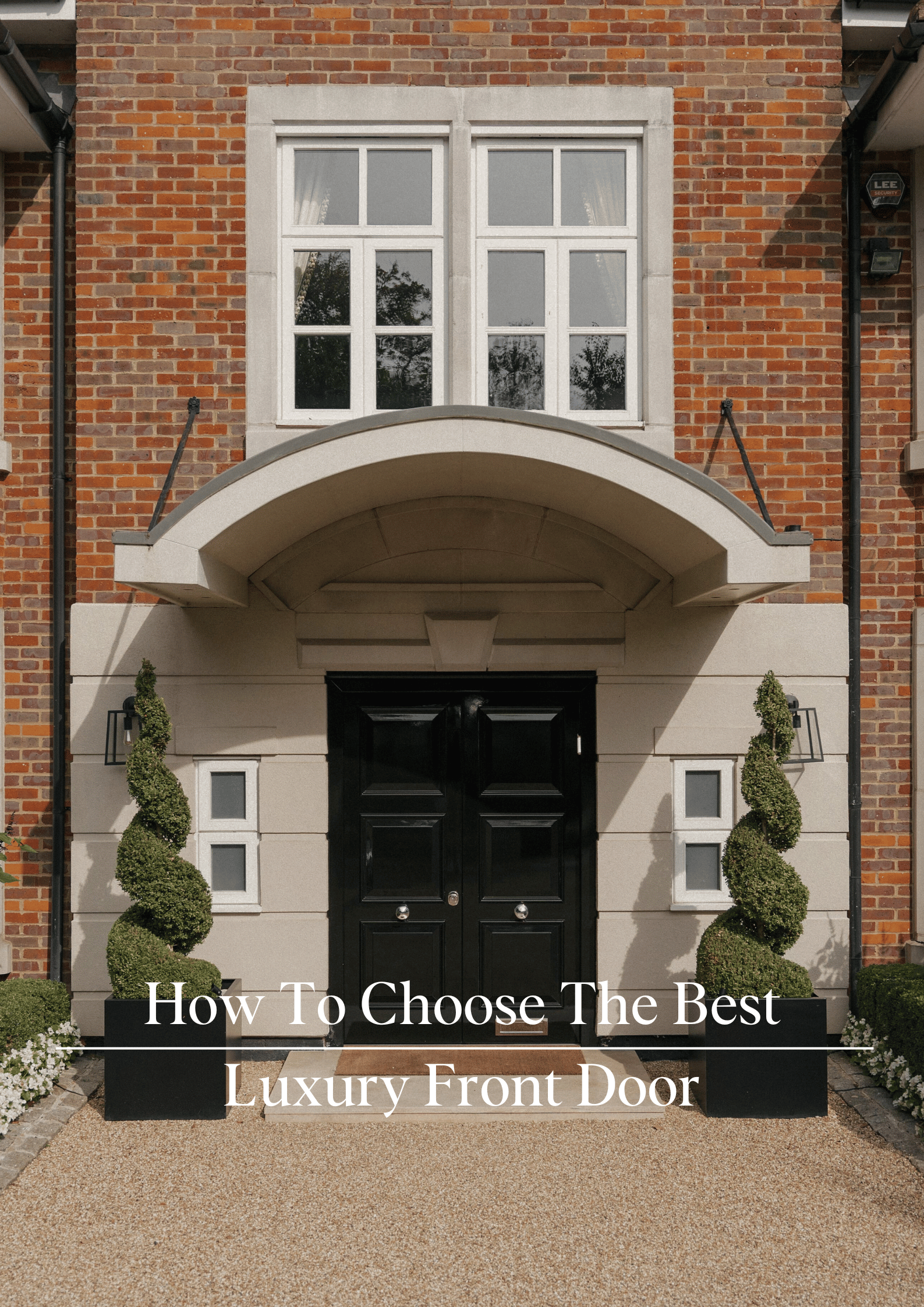 How to choose the best luxury front door SWD